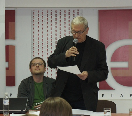 Богдан Задура в "Є" на Лисенка